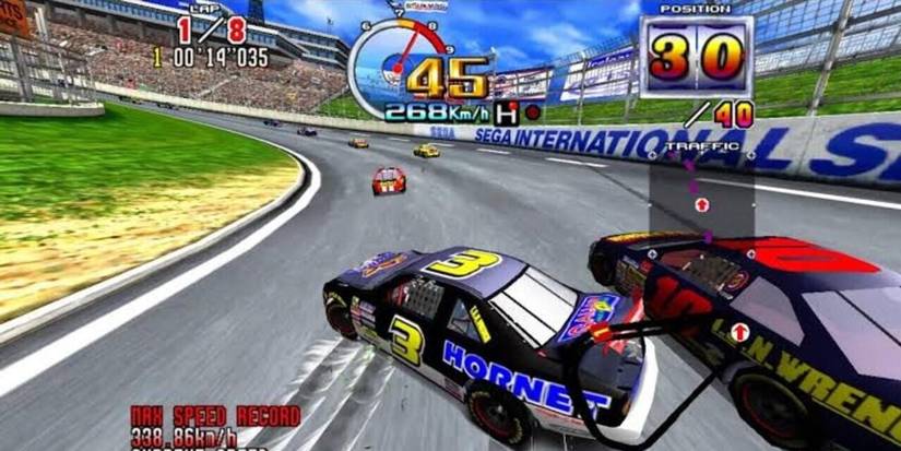 Best Sega Racing Games- Daytona 2 Battle on the Edge