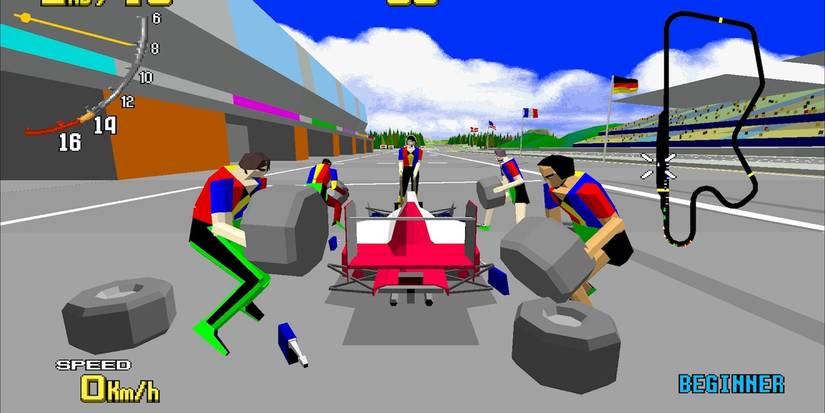 Best Sega Racing Games- Virtua Racing