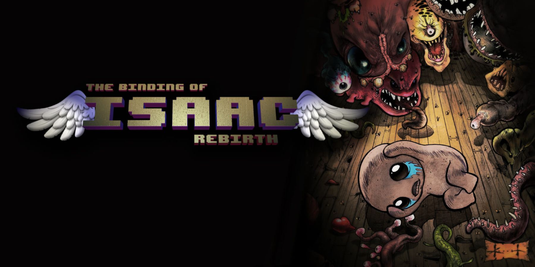 Cover art of The Binding of Isaac Rebirth
