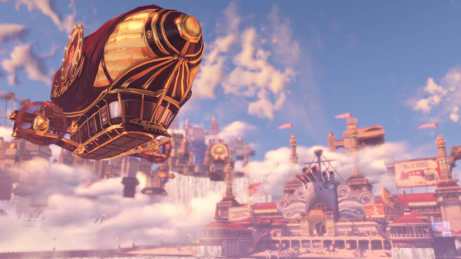 BioShock Infinite Concept Art Shows One Area Once Looked Way Different, image size:1600x900