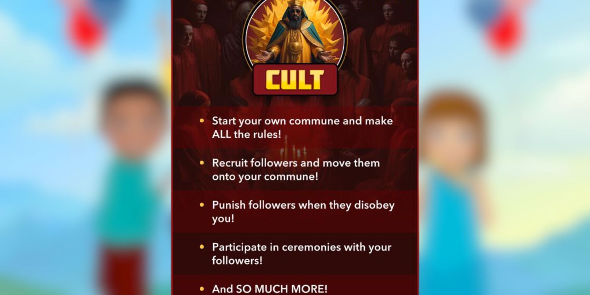 bitlife how to start a cult