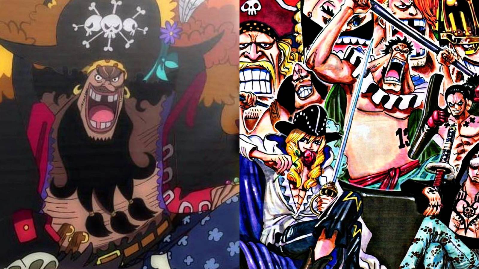 blackbeard pirates straw hat grand fleet egghead one piece