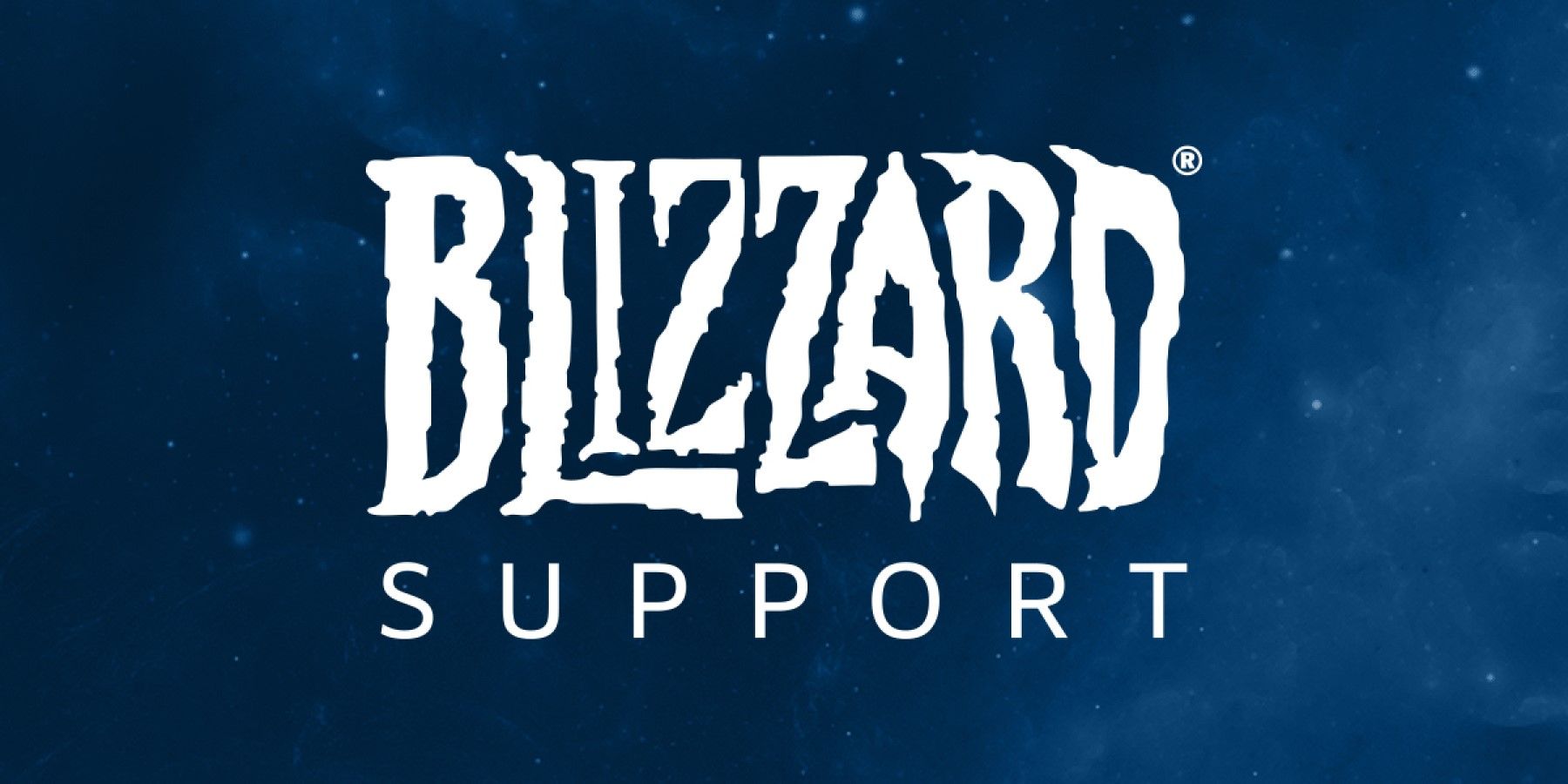 le logo du support Blizzard
