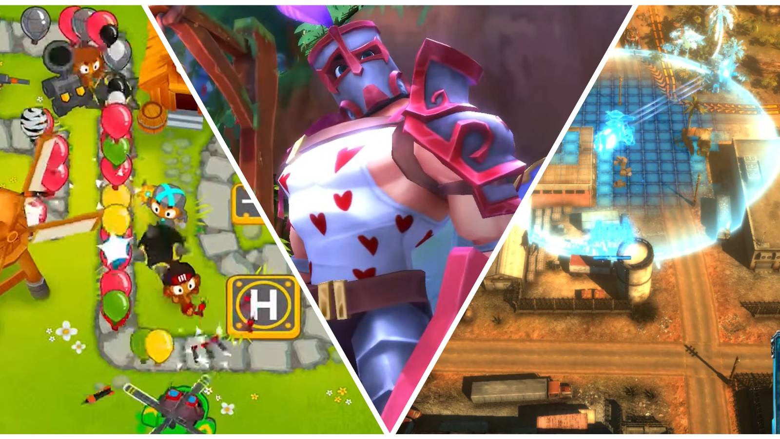 Bloons TD6, Dungeon Defenders 2, X-Morph Defense