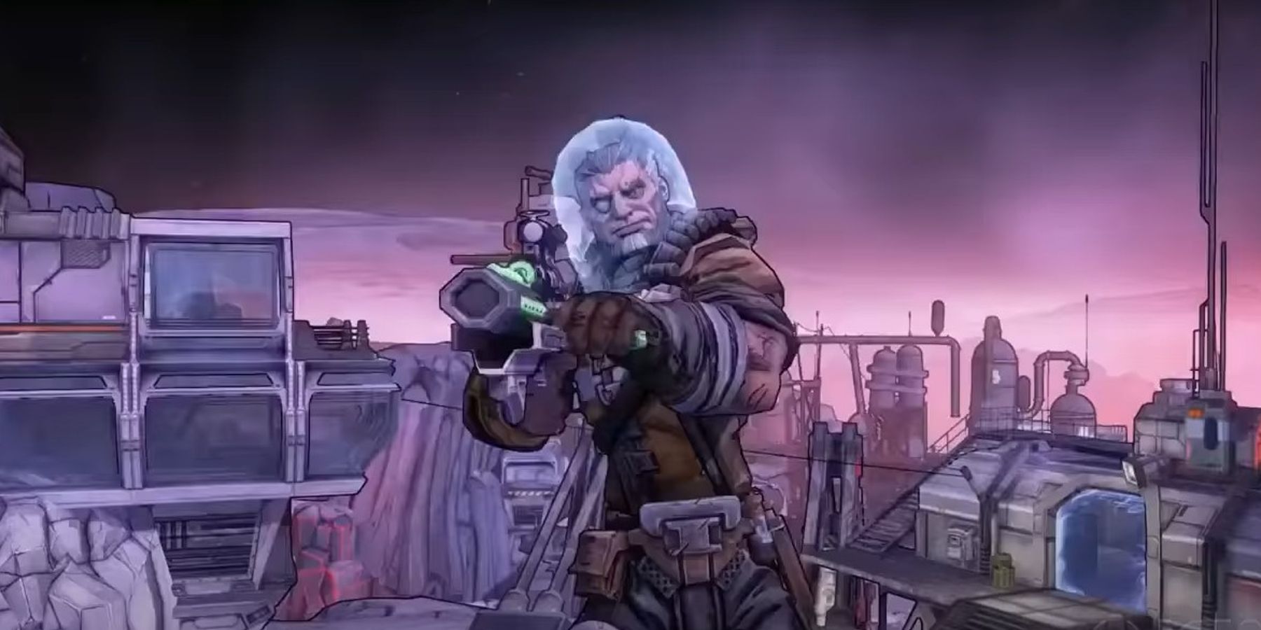 Borderlands the Pre Sequel Wilhelm Vault Hunter wearing Oz Kit