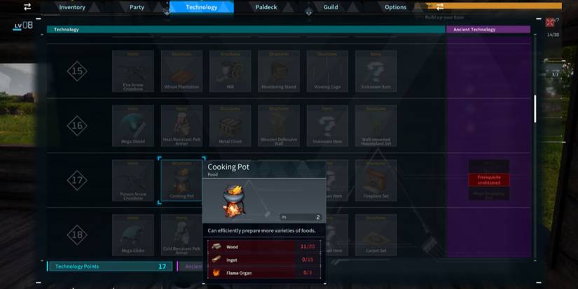 Cooking Pot in Palworld