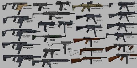 Brita's Weapon Pack mod for Project Zomboid