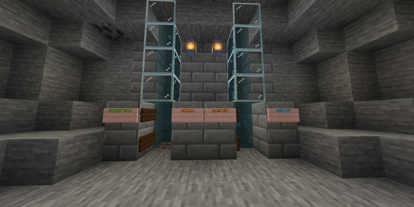 Uses of kelp in Minecraft - Bubble Elevator