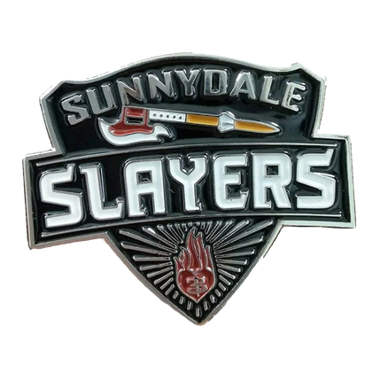 Buffy The Vampire Slayer Merch Picks Sunnydale Slayers Enamel Metal Pin