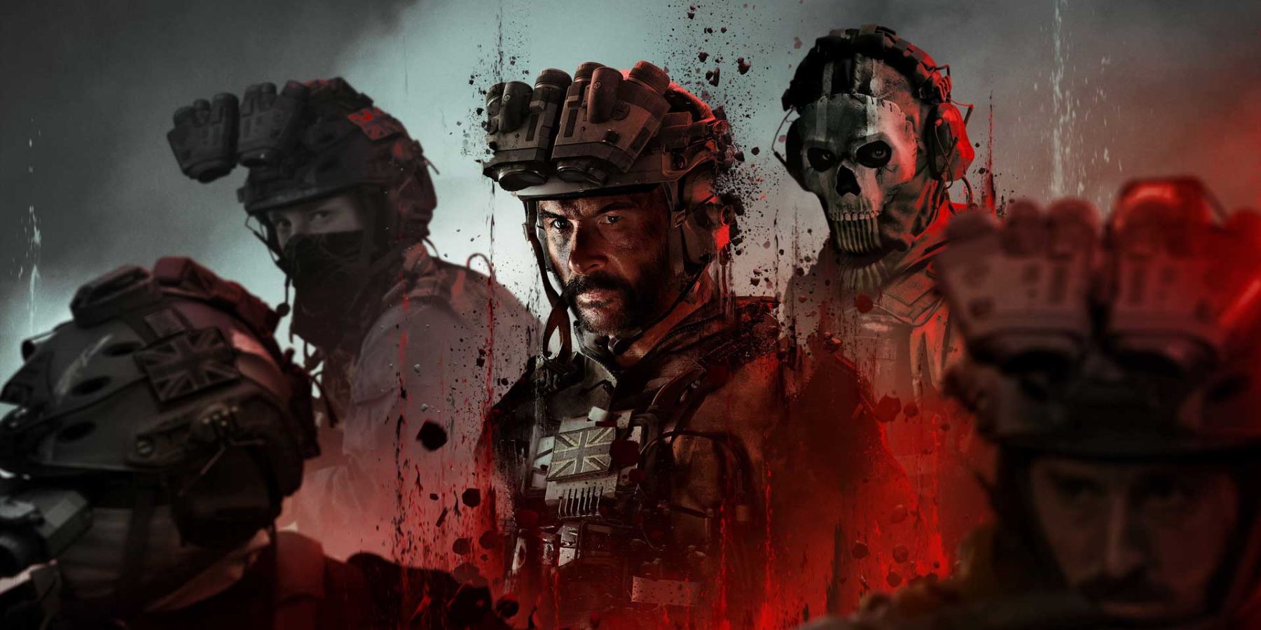 A key visual from Call of Duty Modern Warfare 3 depicting several soldiers.