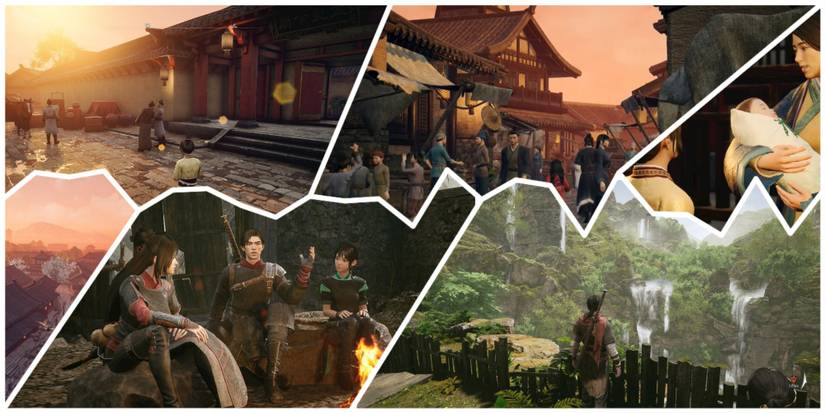 Campfires, waterfalls and family in Xuan Yuan Sword Seven