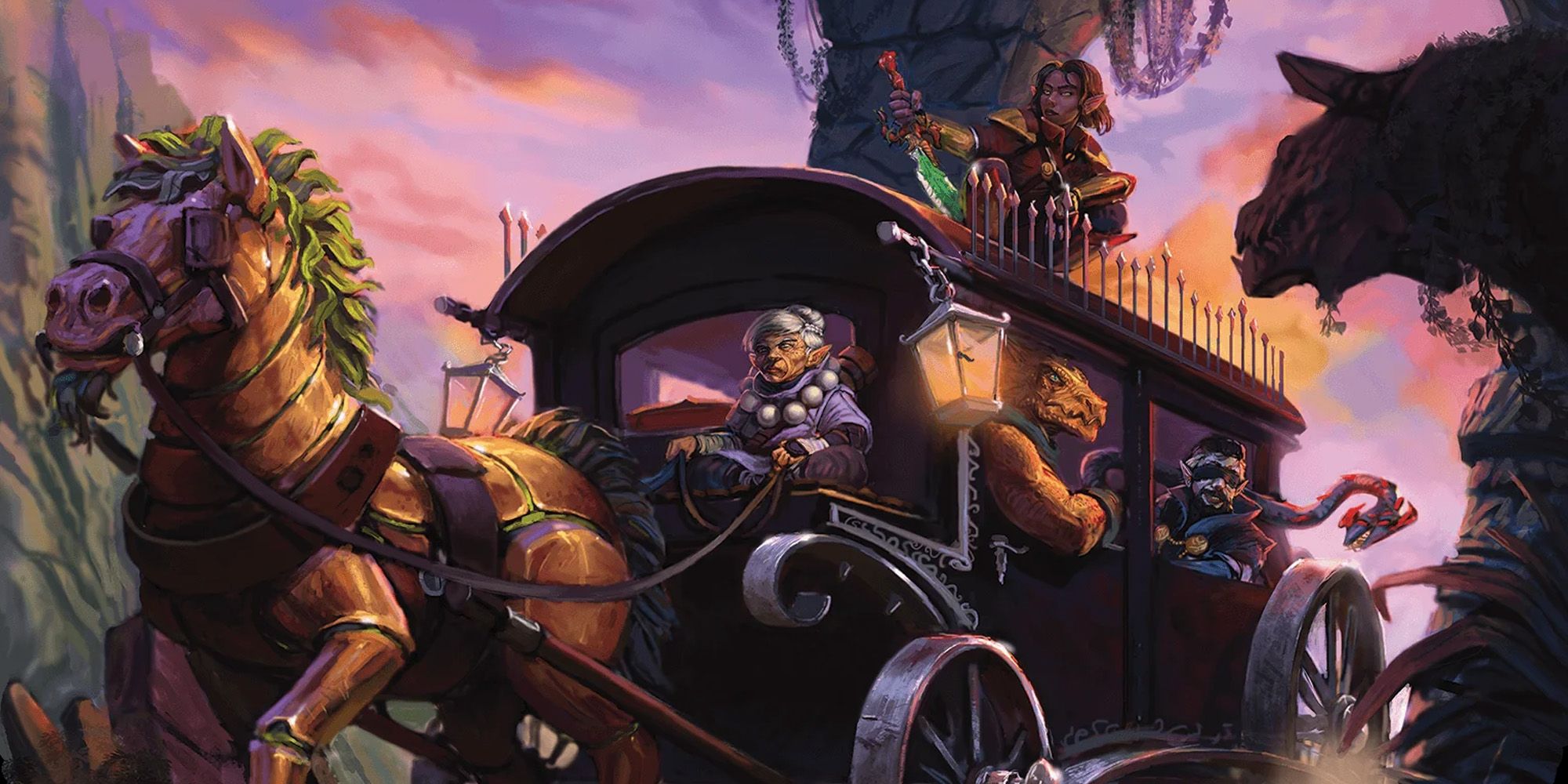 Carriage of adventurers