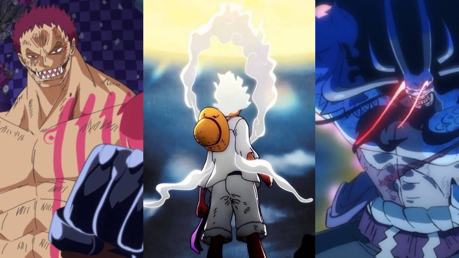 charlotte katakuri monkey d luffy kaido one piece