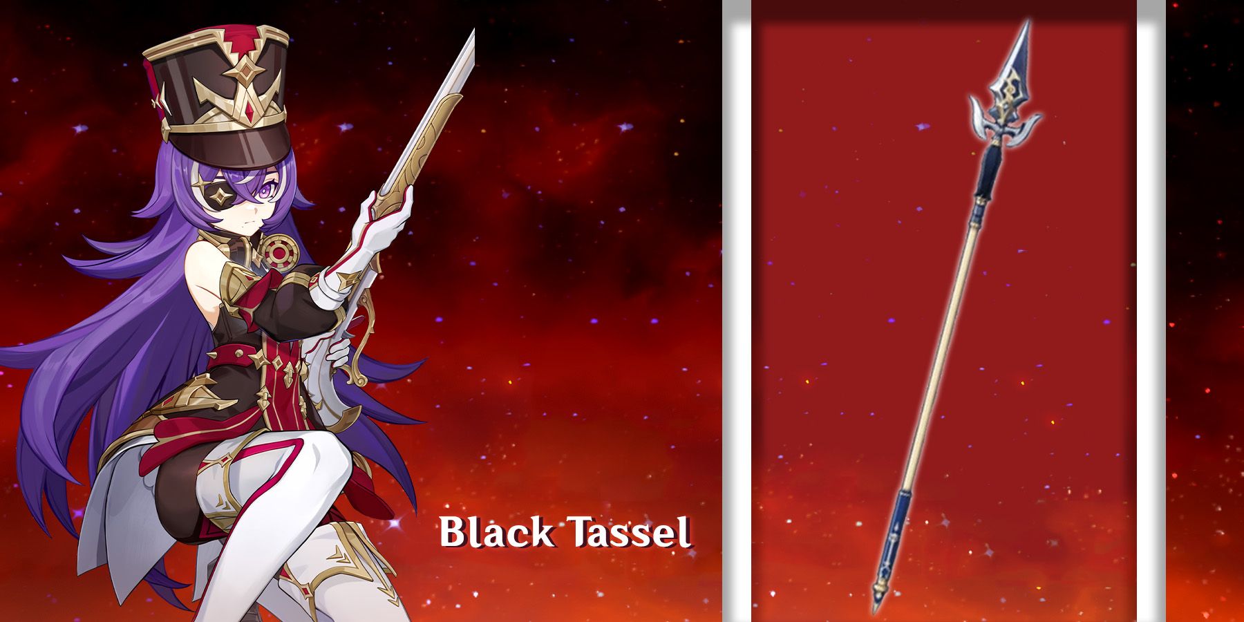 chevreuse using black tassel in genshin impact