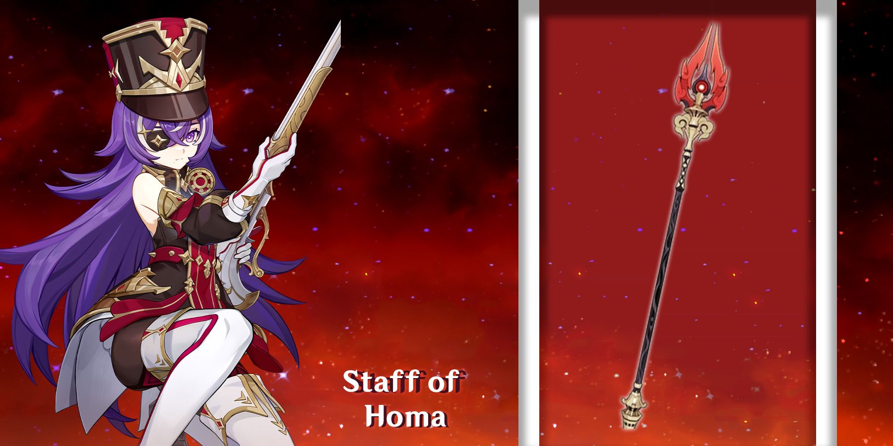 chevreuse using staff of homa in genshin impact