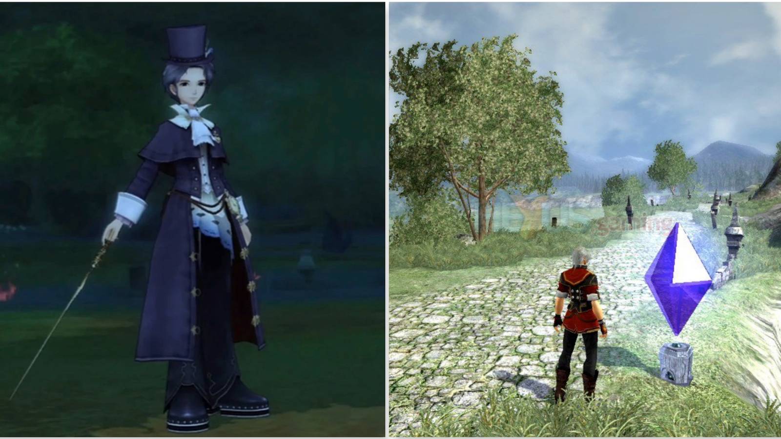 Chopin in Eternal Sonata and Exploring the world in Enchanted Arms