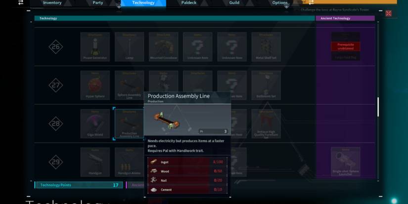 Production Assembly Line in Palworld