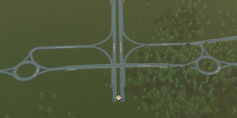 Cities Skylines 2 Best City Entrances Dumbell Interchange