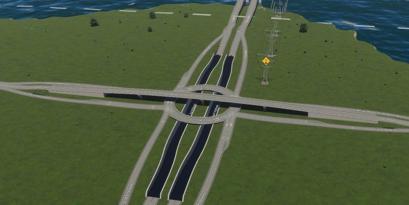Cities Skylines 2 Best City Entrances Roundabout Interchange