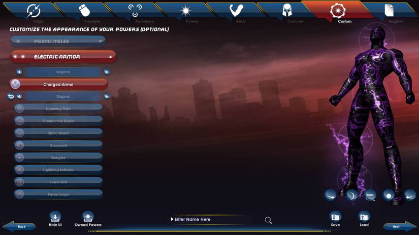 City of Heroes_Electric Armor