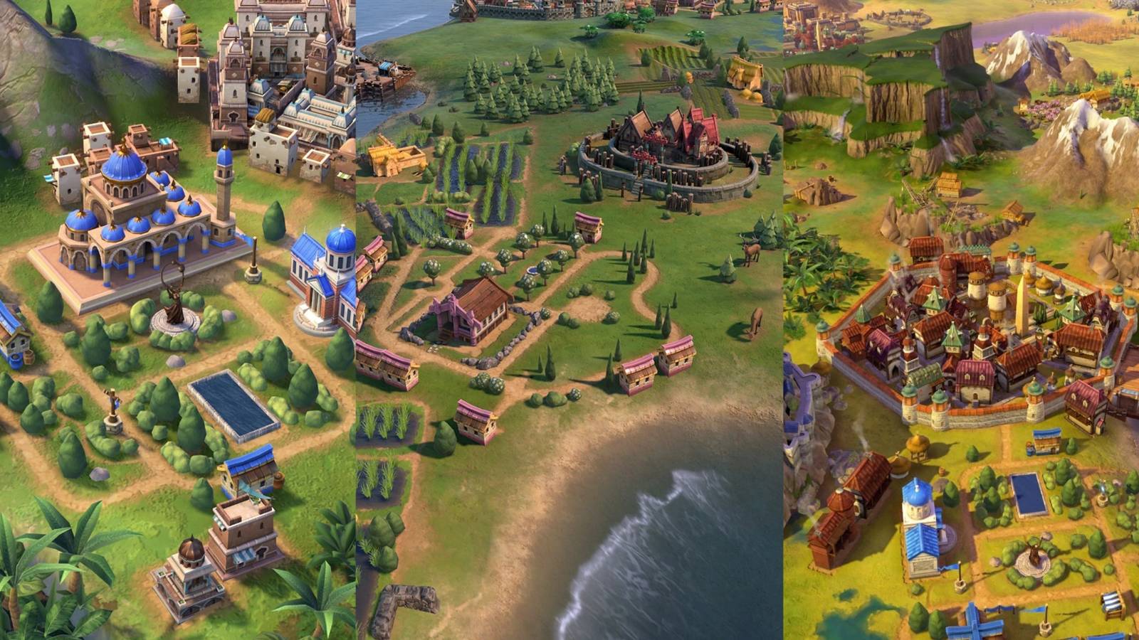 Feature Image of Civilization 6 7 Best Unique District Buildings, Ranked