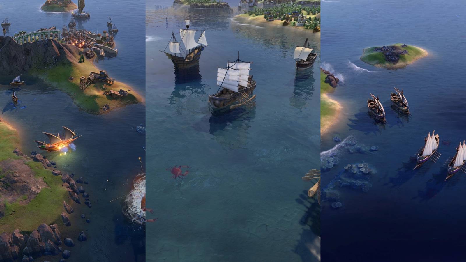 Feature Image of Civilization 6 7 Best Unique Naval Units, Ranked