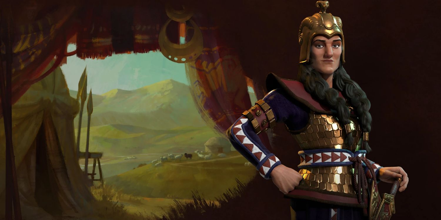 An image of Civilization 6's Tomyris