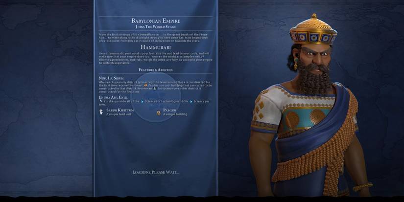 An image of Civilization 6: Hammurabi