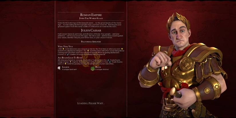 An image of Civilization 6: Julius Caesar