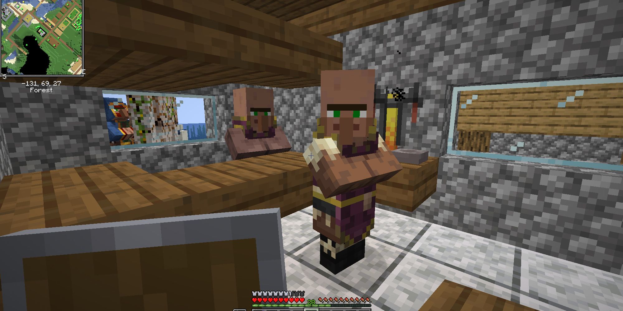 Cleric Villager In Minecraft