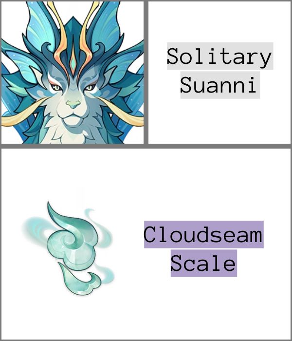 Cloudseam Scale Solitary Suanni