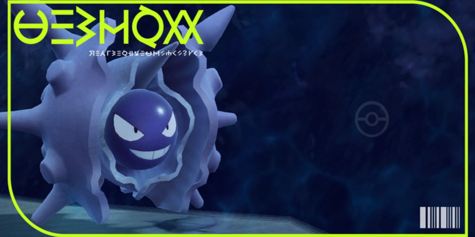 The cover for cloyster's dex image in paldea