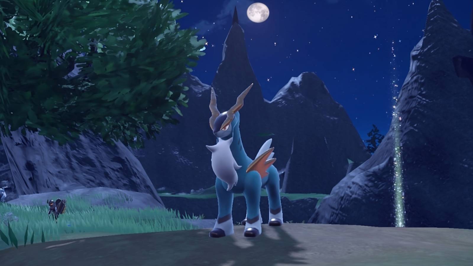 Cobalion Standing by Ledge