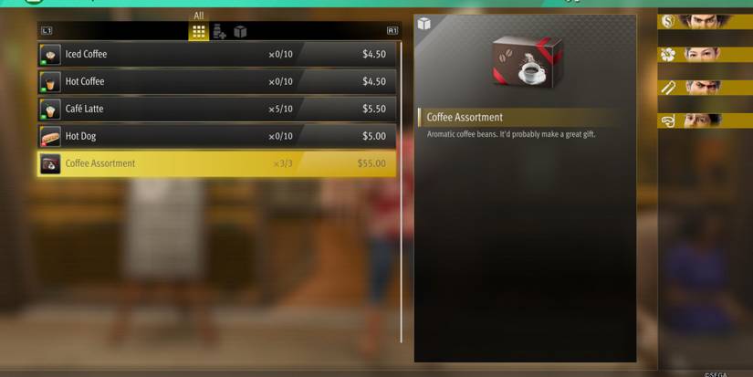 Coffee Assortment in Infinite Wealth