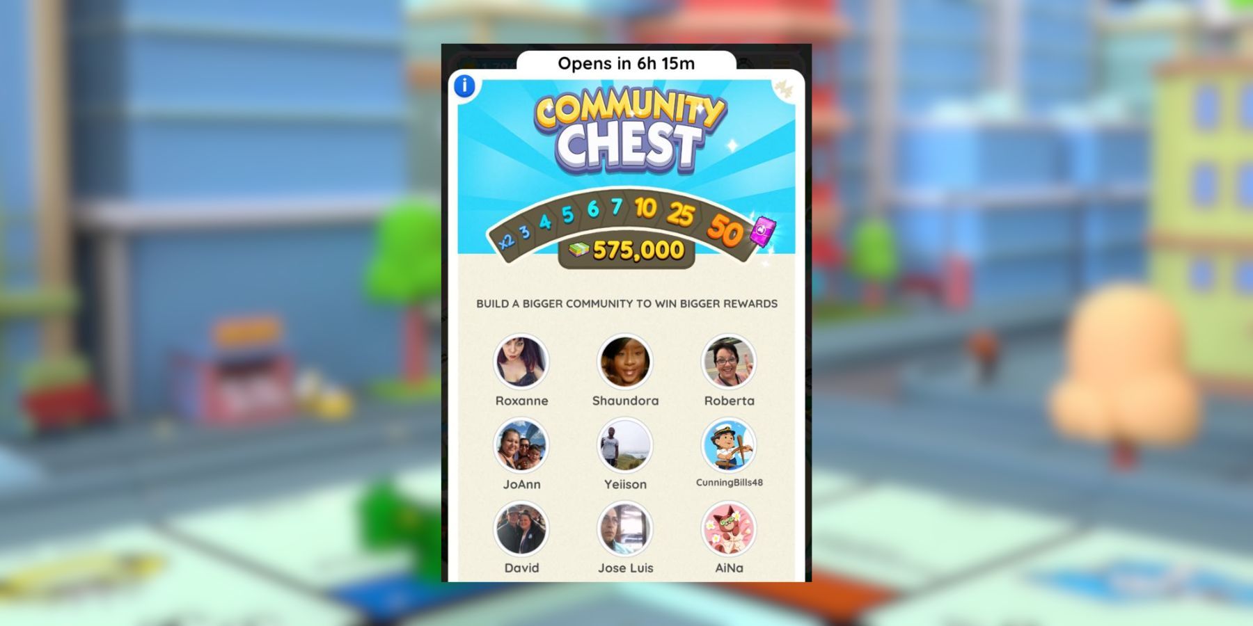 community chest monopoly go