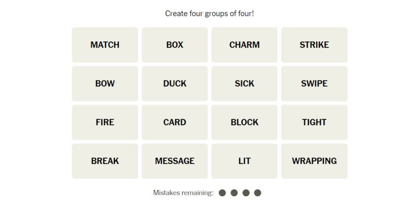 Connections-How-To-Play-New-York-Times-January-04-2023-Words
