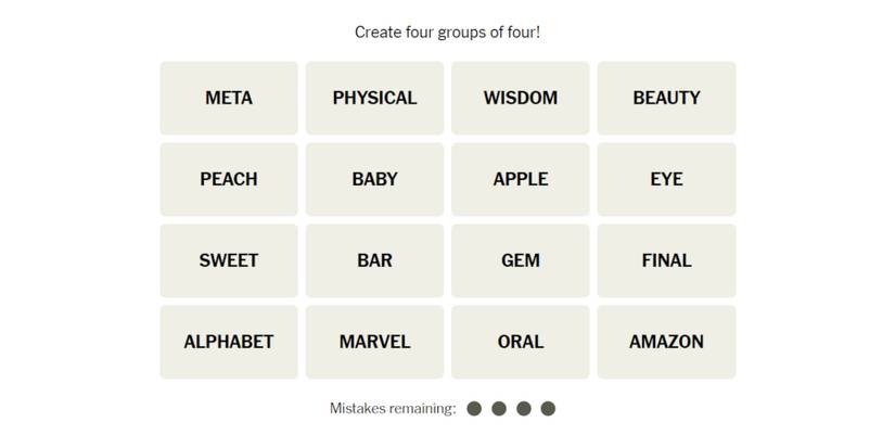 Connections-How-To-Play-New-York-Times-January-07-2023-Words