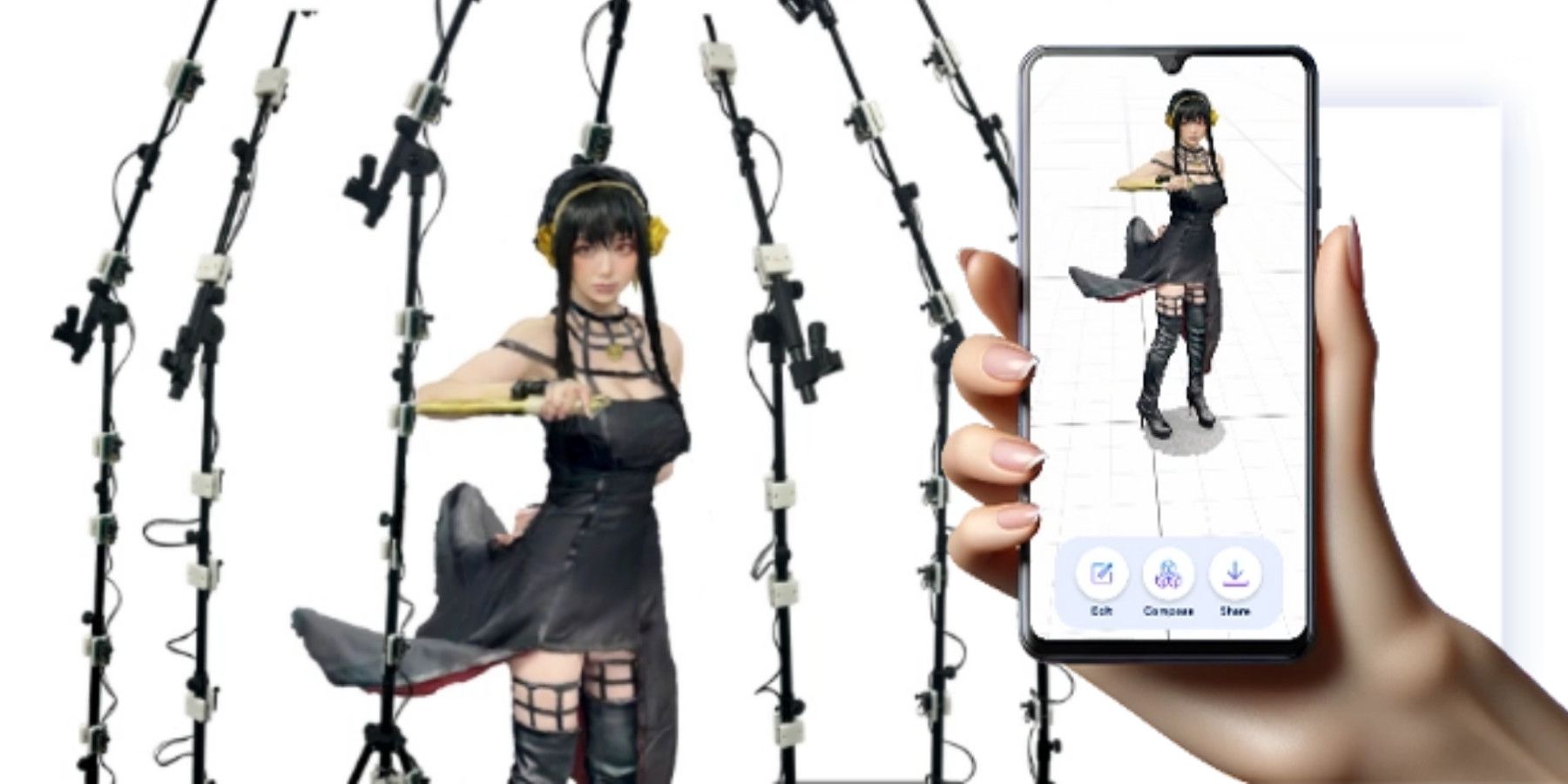 This Futuristic New Cosplay Technology Lets You Become a 3D Model