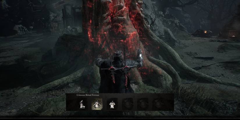Crimson Ritual Fervour Gesture in Lords of the Fallen