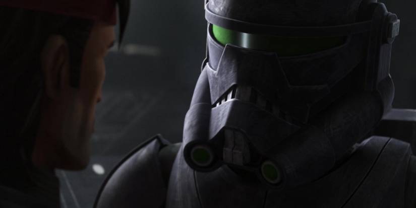 crosshair trying to convince hunter to join the empire