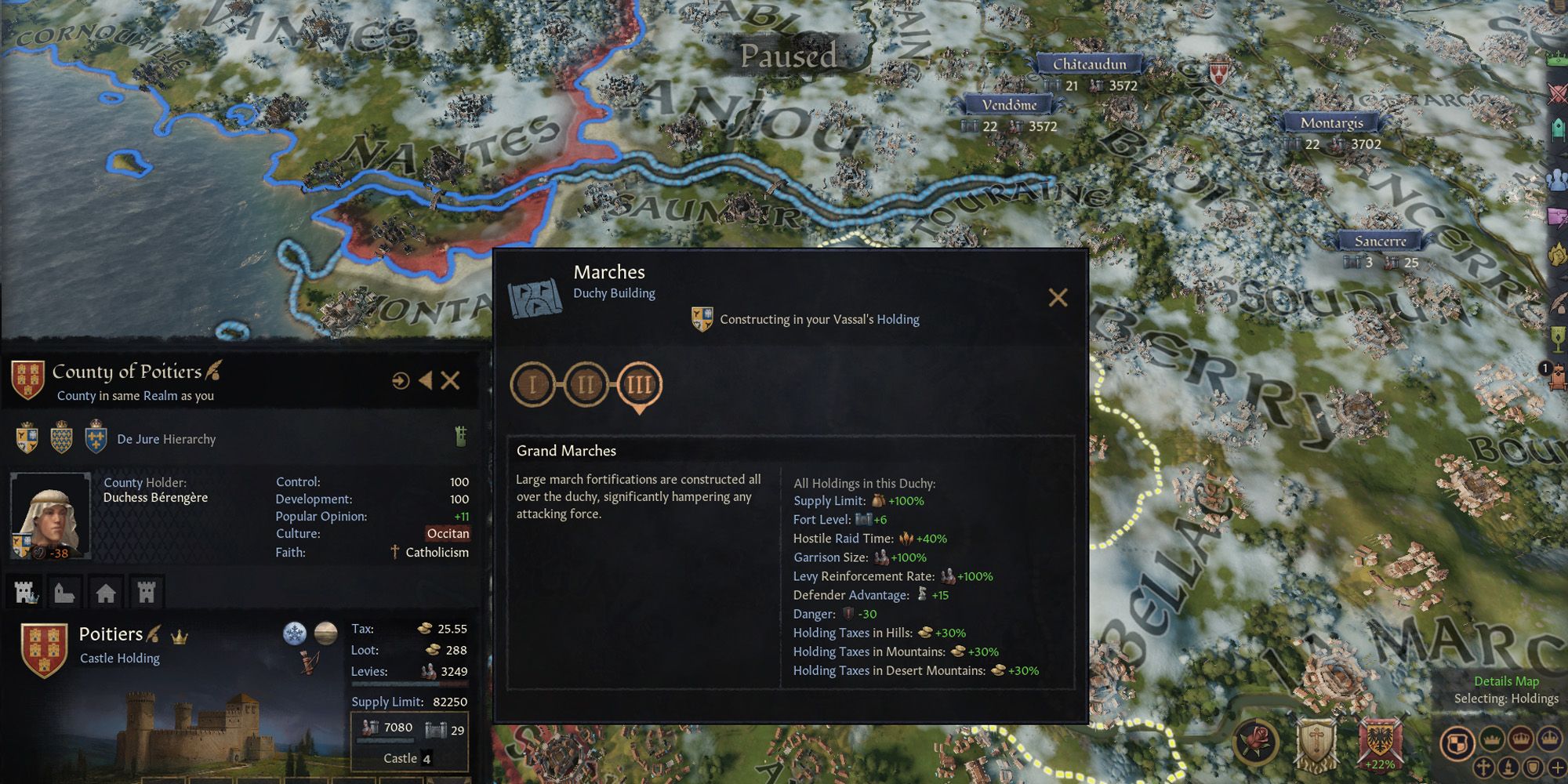 Crusader Kings 3 Best Duchy Buildings Marches