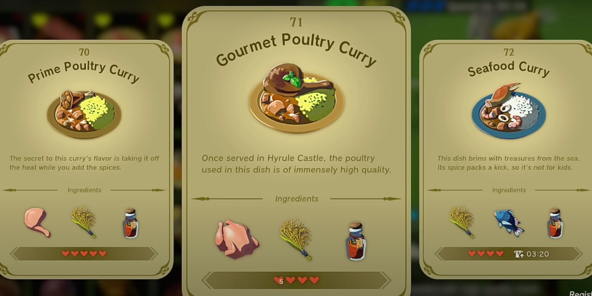 A recipe for Gourmet Poultry Curry