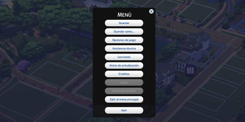 Dark Mode UI mod For The Sims 4
