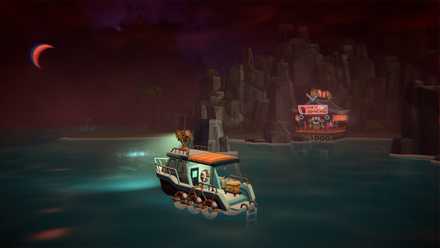 Dave the Diver at night in Dredge update
