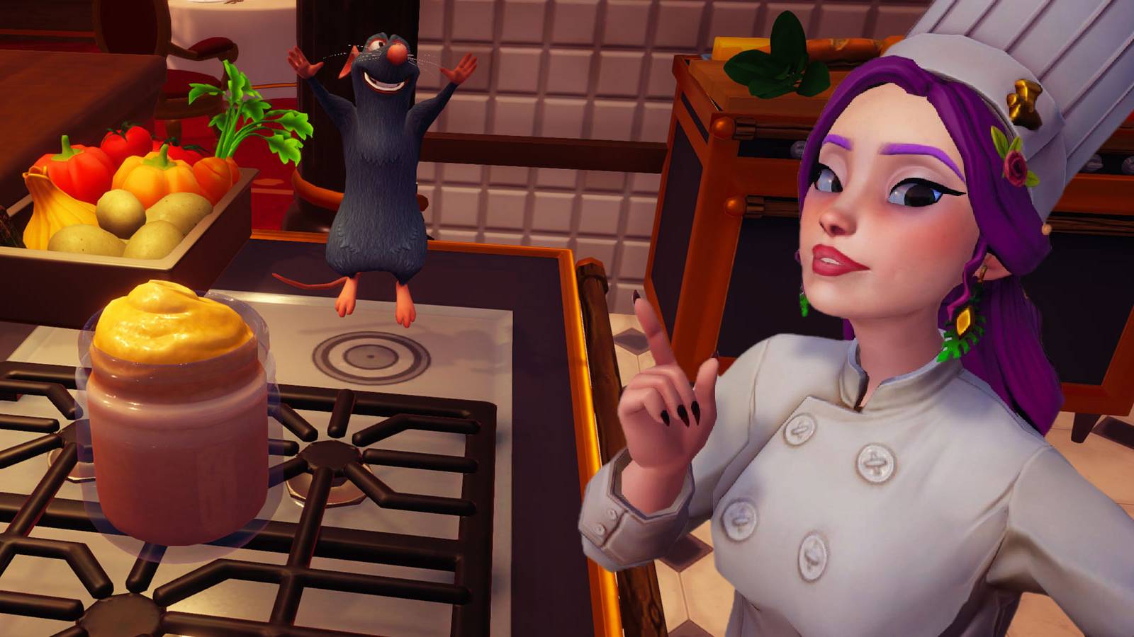 Apple Sauce prepared dessert in Disney Dreamlight Valley