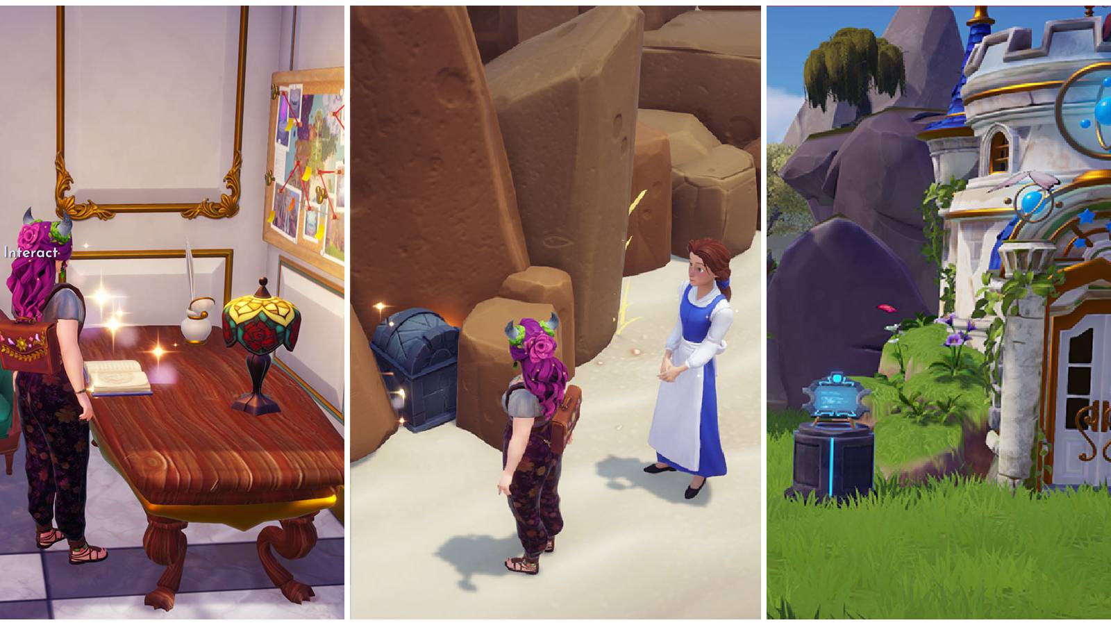 The Chronicles of the Ancients quest for Belle in Disney Dreamlight Valley.