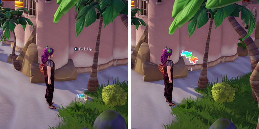 Finding a Pixel Shard in Disney Dreamlight Valley multiplayer.