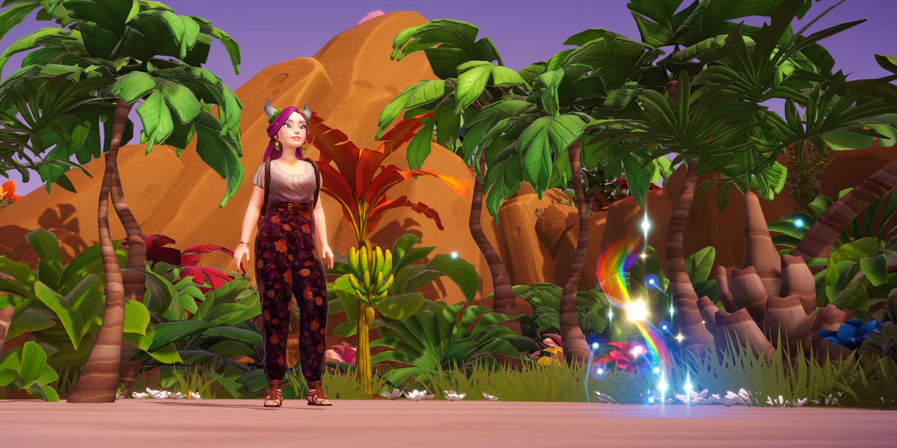 Finding Glimmer in the Moana Realm in Disney Dreamlight Valley: A Rift in Time.