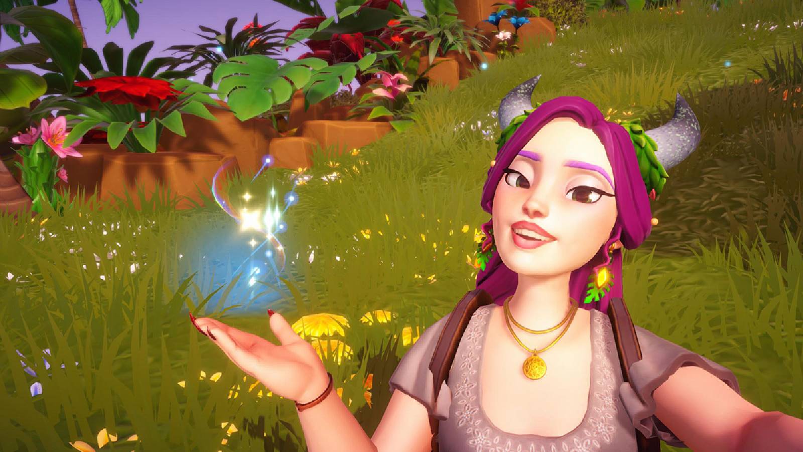 Glimmer in the Moana Realm in Disney Dreamlight Valley: A Rift in Time