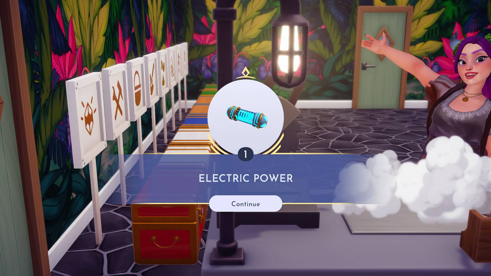 Crafting Electric Power in Disney Dreamlight Valley